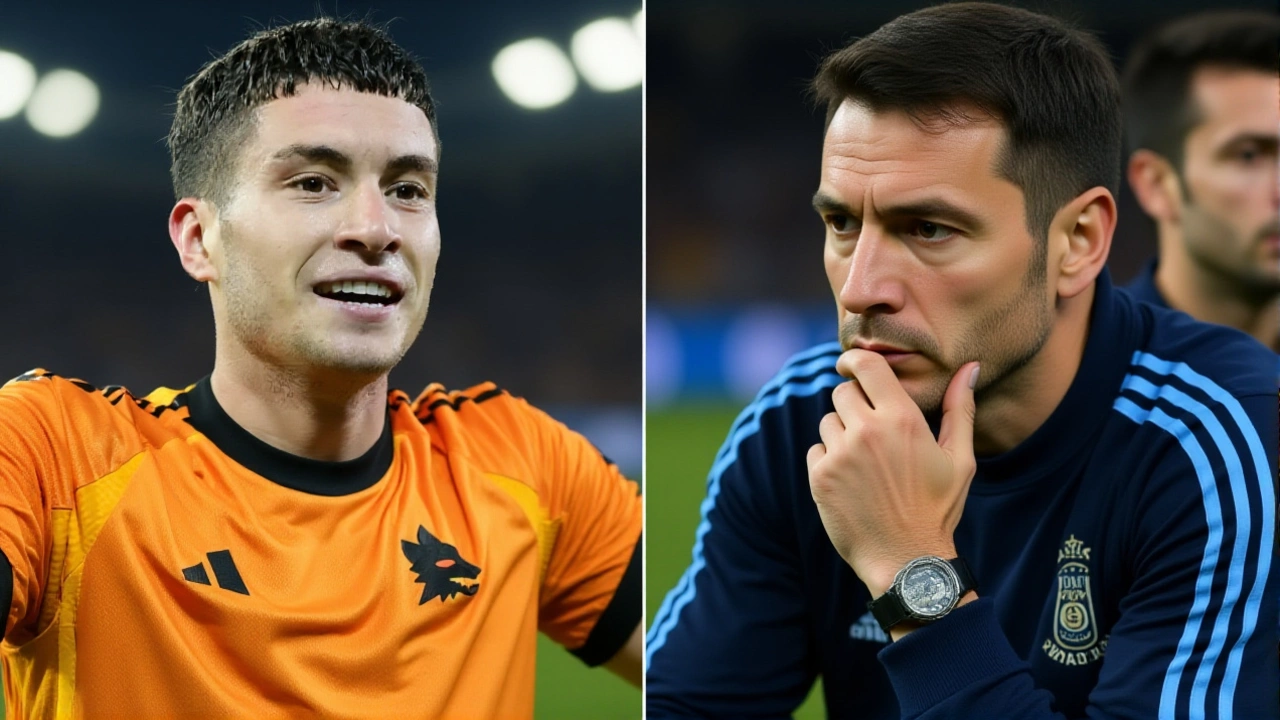 Scaloni rules out Italy switch for Roma’s Matías Soulé